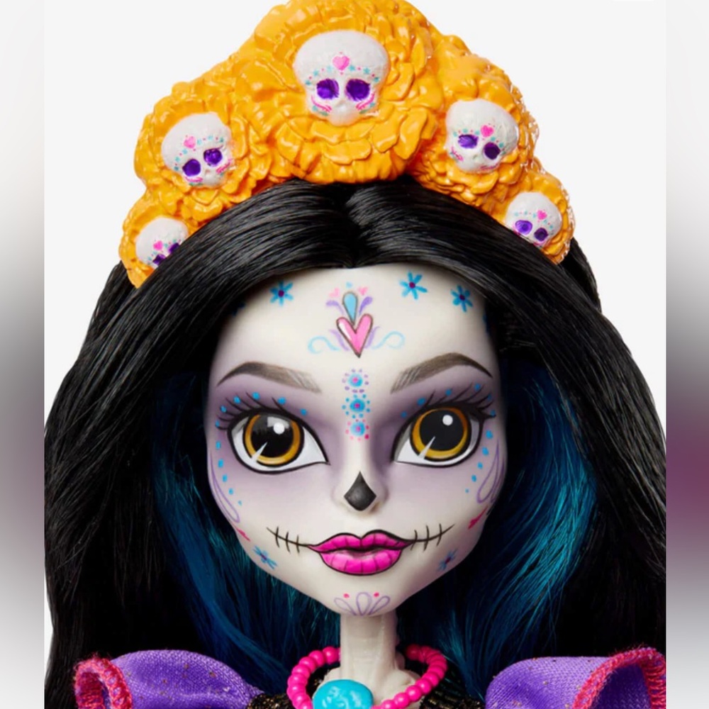 Monster High Skelita Caleveras Dia De Muertos Doll - Picture 5 of 8